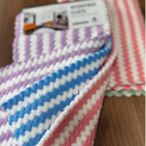 TİRAN-287  3.lü ponpon çizgili bez