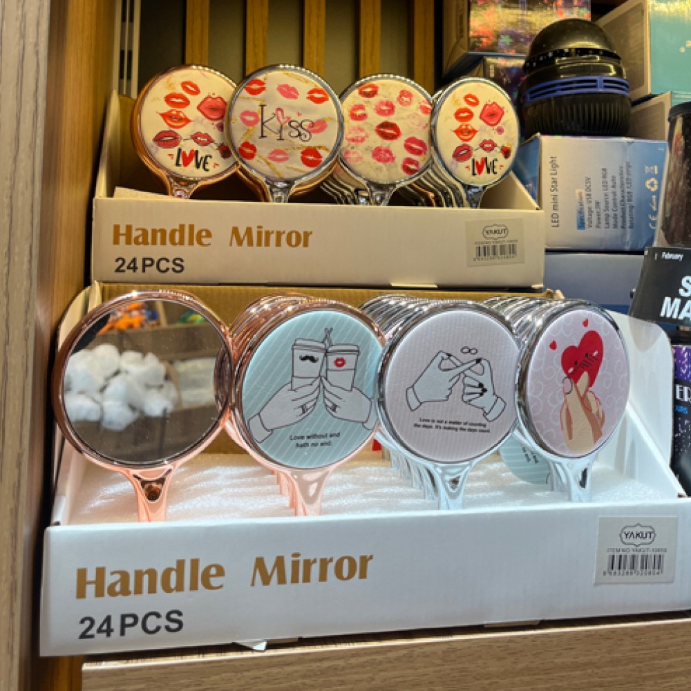 10659 YUVARLAK TUTMALI AYNA 15x24 *360*