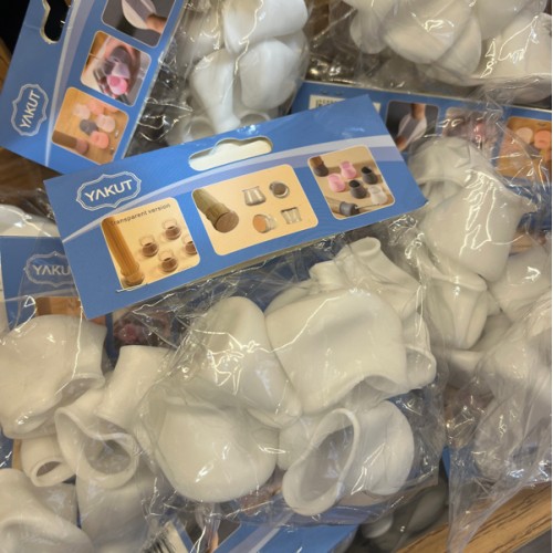 12161 SİLİKON SANDALYE AYAĞI 8'Lİ *500* AD