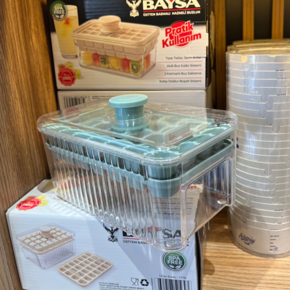 BYS-1778 BASMALI HAZNELİ BUZLUK*32*